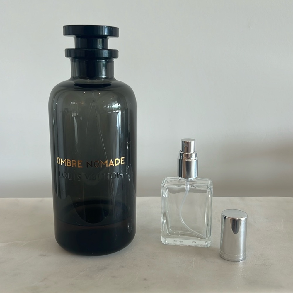 LOUIS VUITTON ombre nomade 15ml in glass travel atomizer cologne sample